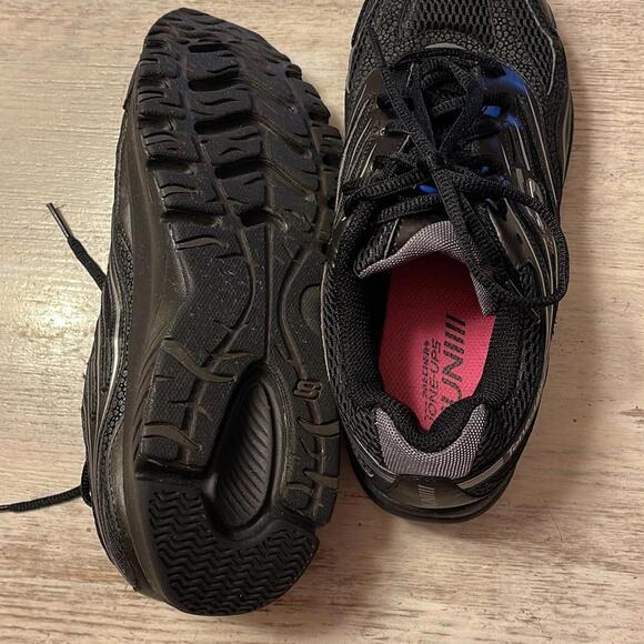 EUC Skechers Tone-ups Shape-ups Run Women’s Black and Grey Resalyte Sneakers 9 - Picture 6 of 9